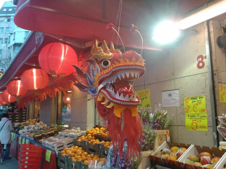 Chinatown aux couleurs du nouvel an chinois