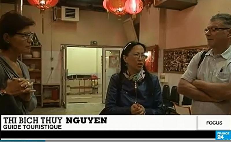 Mini reportage TV sur Chinatown, sur France 24