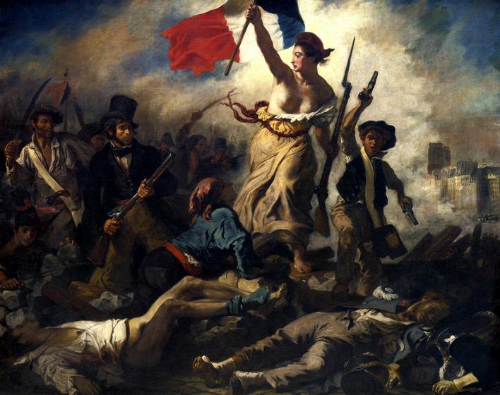 Delacroix - La liberté guidant le peuple