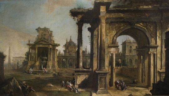 Capriccio avec architecture en ruine