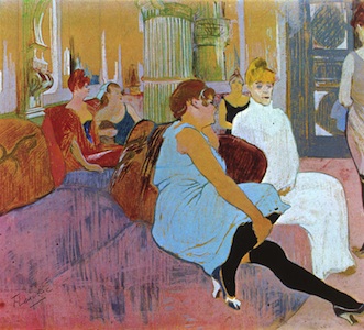 Toulouse-Lautrec, Salon de la rue des Moulins