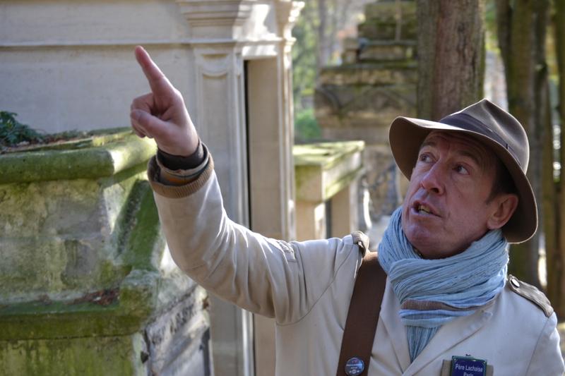 une vision différente du Père Lachaise 