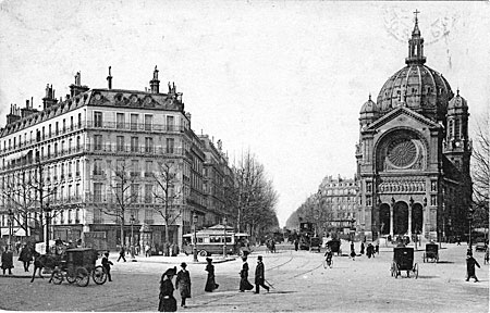 L'Eglise Saint-Augustin au début du XXe siècle