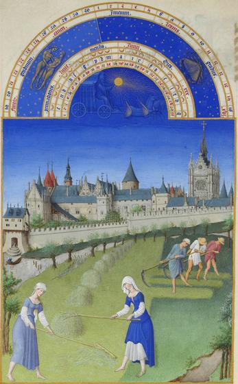 Les Très Riches Heures du Duc de Berry (Juin)