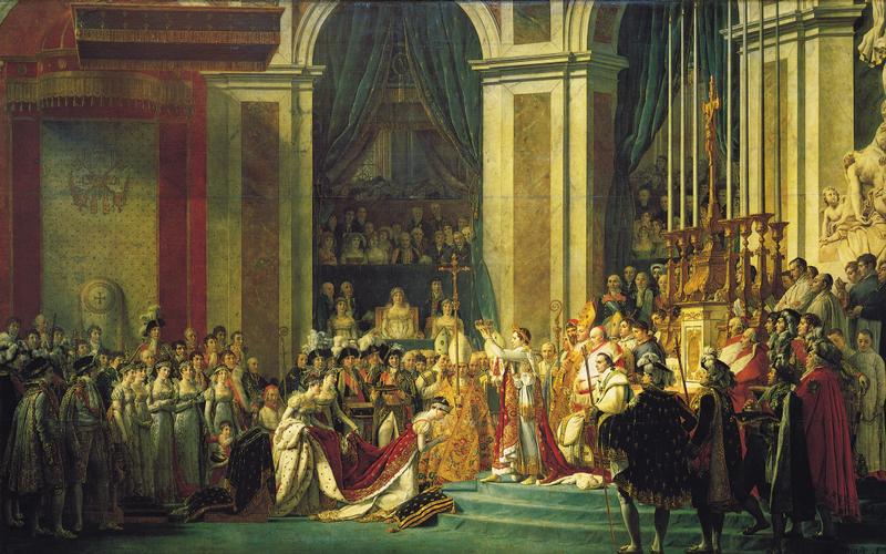 Le Sacre de Napoléon à Notre-Dame