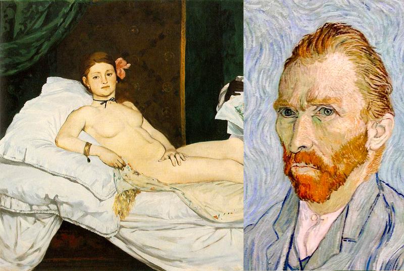 Olympia (Manet) - Van Gogh