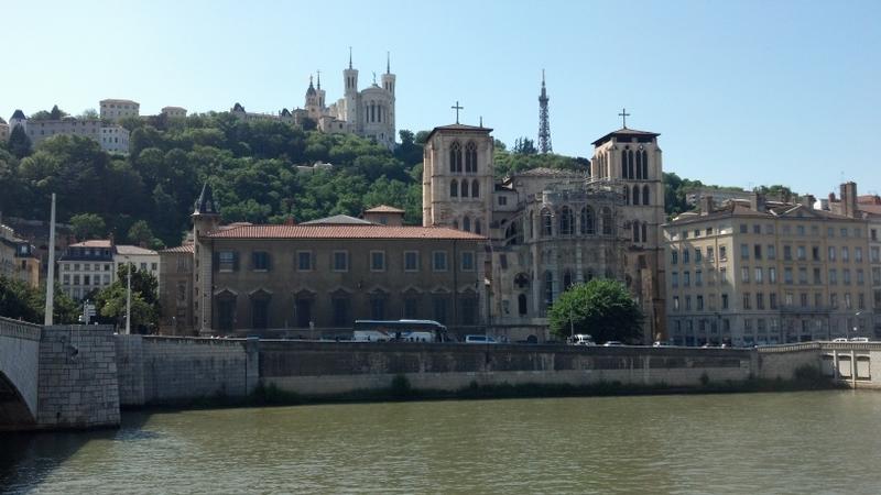 The Saone river