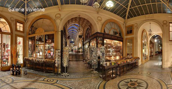 Un des plus beaux passages: la galerie Vivienne