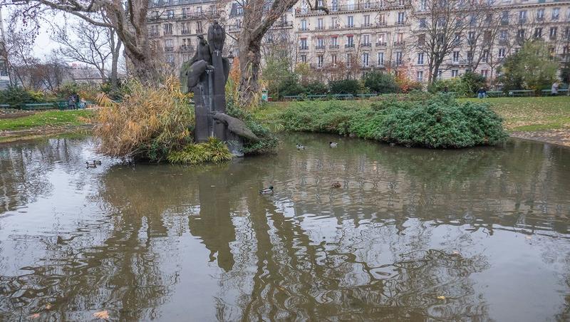 vautours du parc des Batignolles