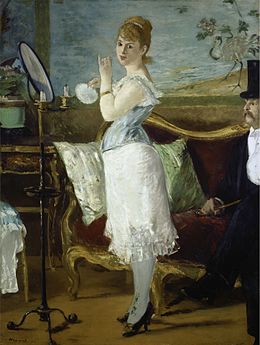 Nana par Manet