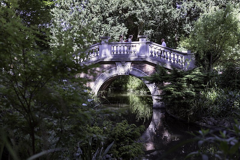 Le pont du parc Monceau