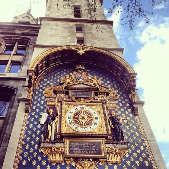 l'horloge de la Conciergerie