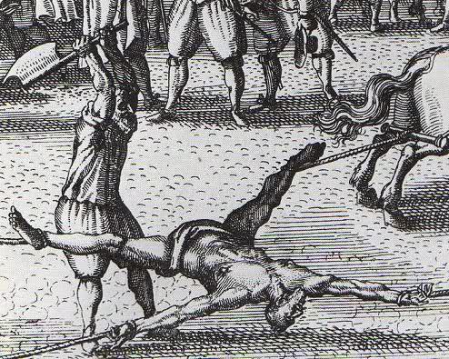 Execution of Ravaillac (killer of Henry IV)