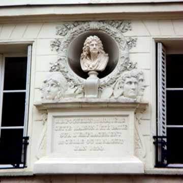 the house where Molière wasn't born...