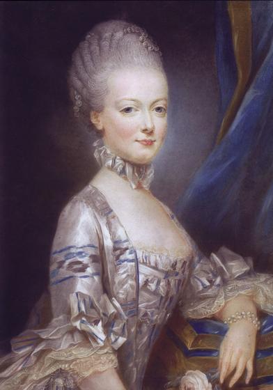 Marie-Antoinette dans sa jeunesse