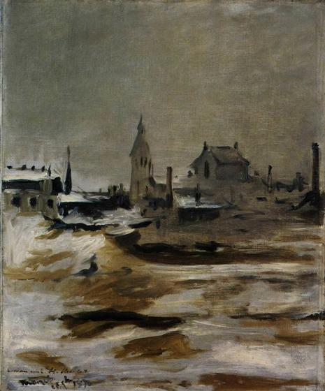 Le quartier, peint par Manet...