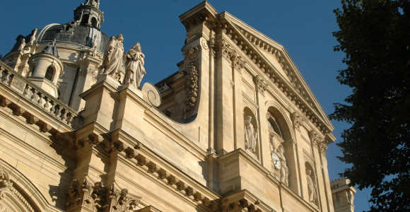 Chapelle de la Sorbonne, façade principale.